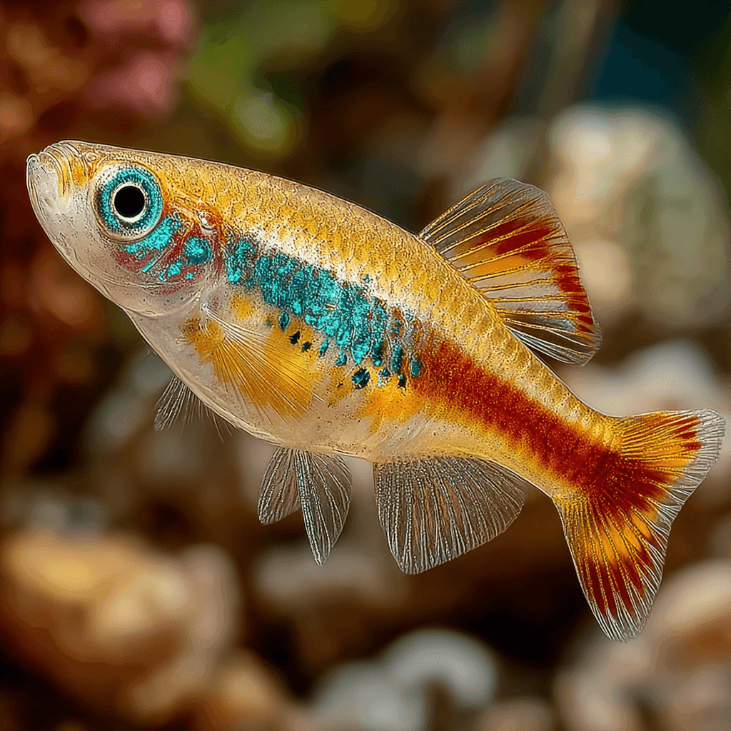 chinese danio goud wit