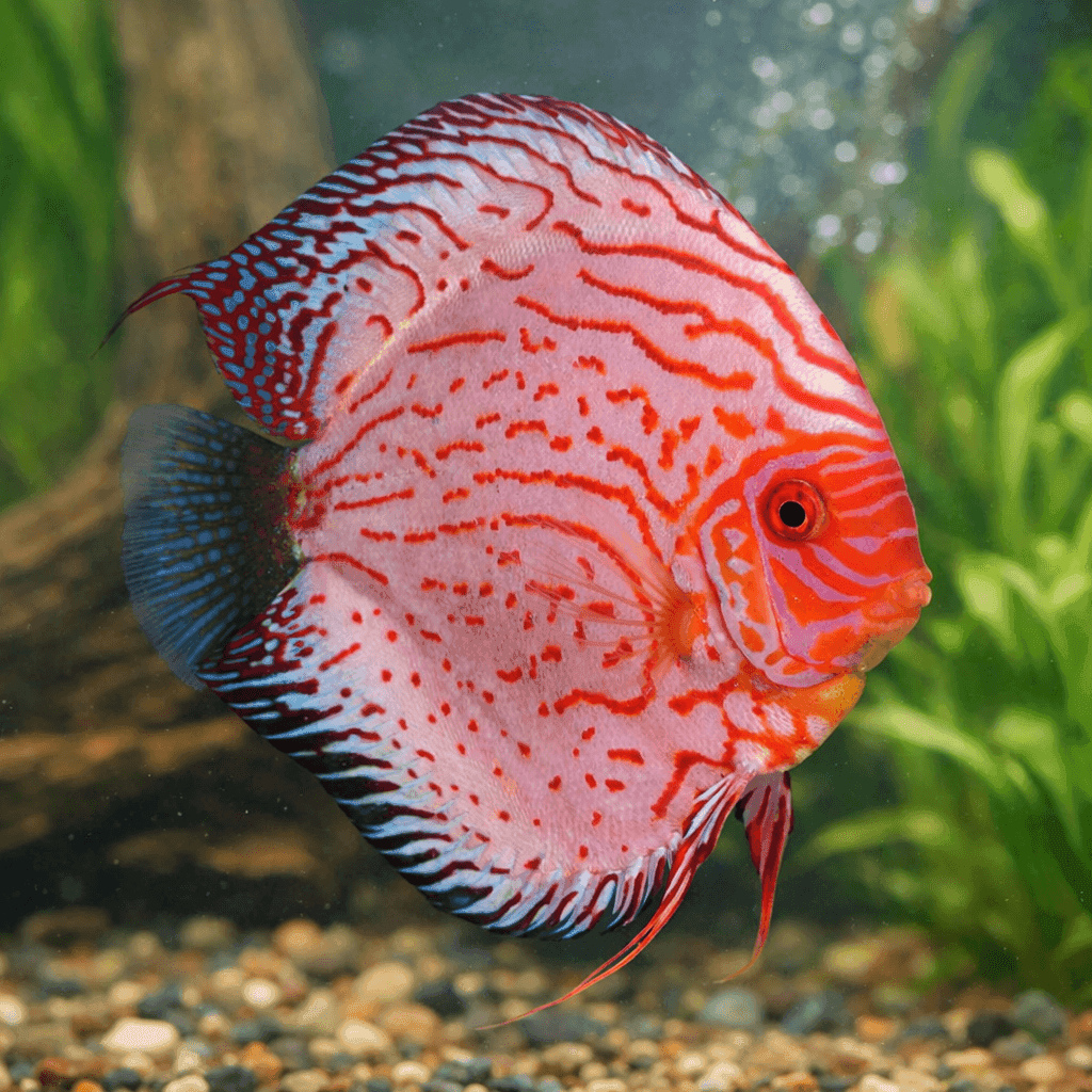 Discusvis Euro Pidgeon Blood Red Blue